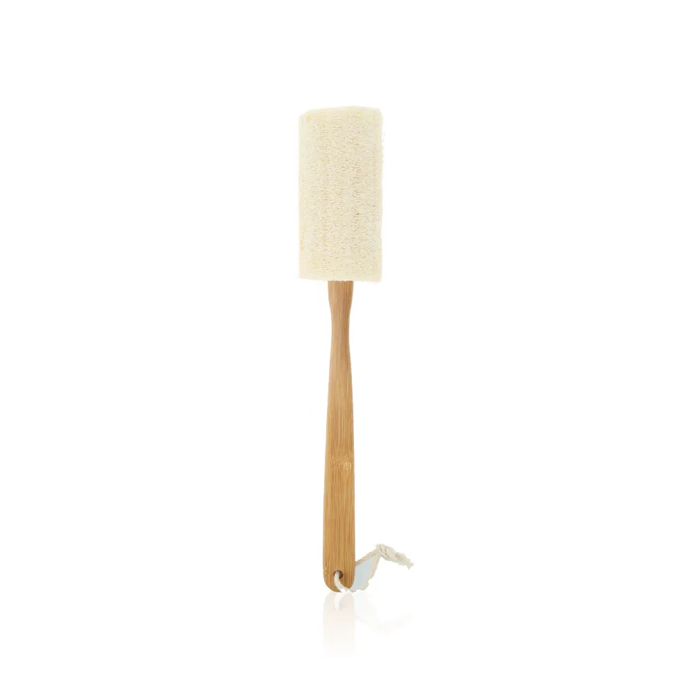7th Heaven Long Wooden Loofa – Natural Exfoliating Back & Body Scrubber Accessories LARGE