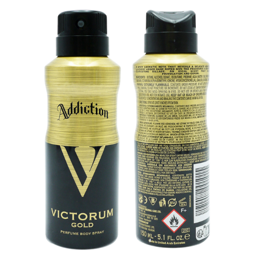 Addiction Addiction Victorium Gold Perfume Body Spray - 150 ml