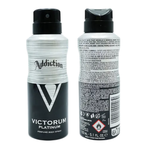 Addiction Victorum Platinum Perfume Body Spray - 150 ml