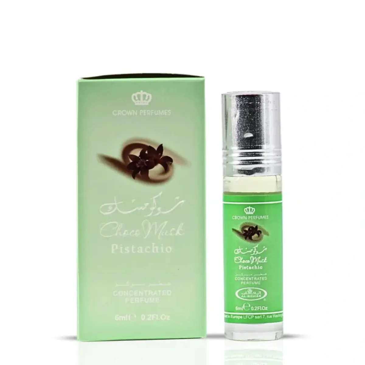 Al Rehab Choco Musk Pistachio 6ml Roll-On Perfume Oil