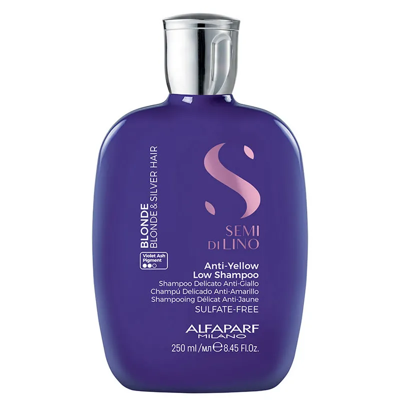 Alfaparf - Semi Di Lino Blonde & Silver Low Shampoo (250ml)