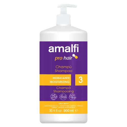 Amalfi Pro Hair Moisturizing Shampoo - 900 ml