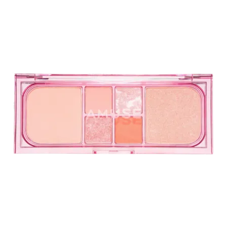 Amuse Vegan Face Makeup Palette - 02 Peach Glow