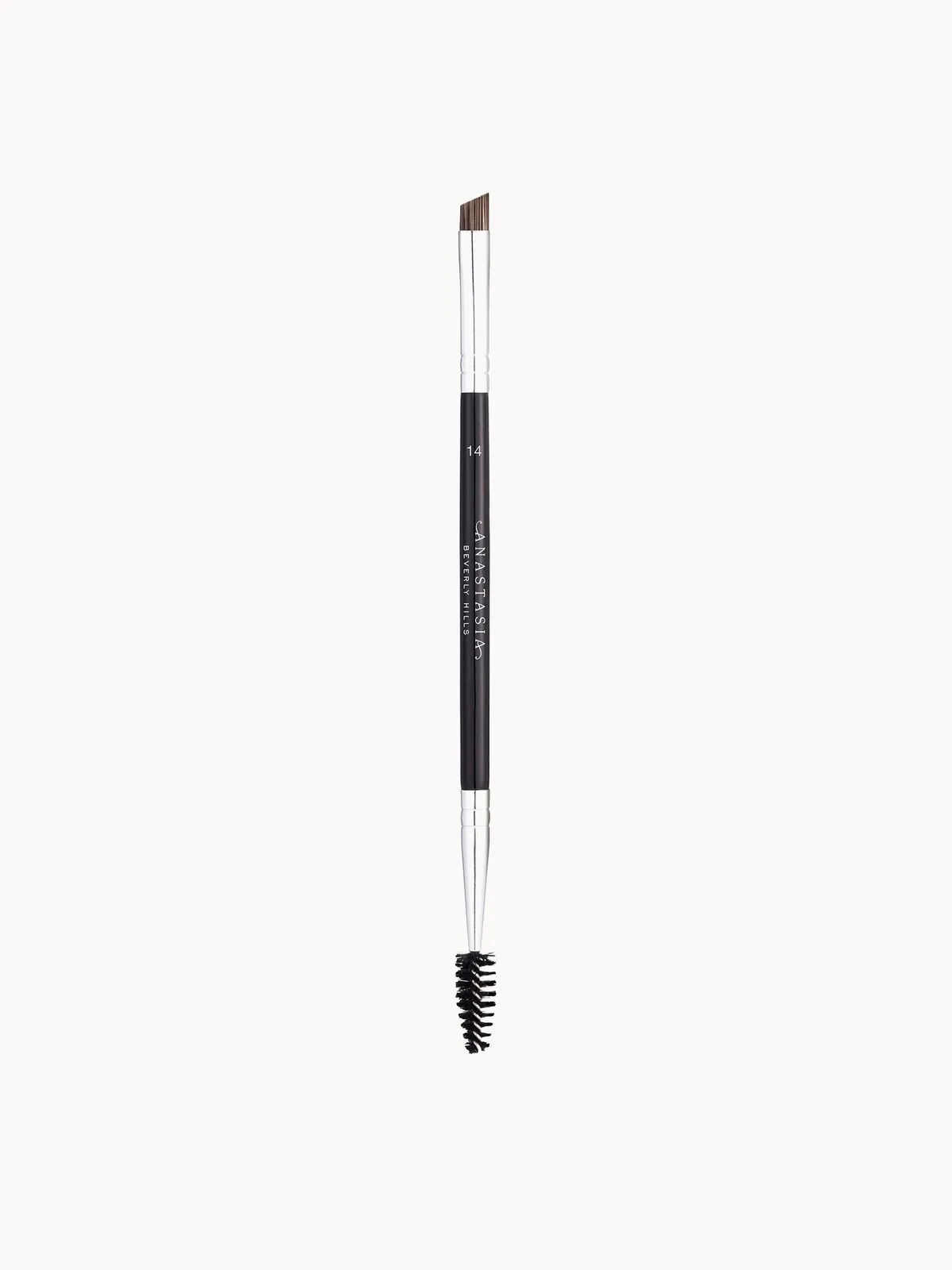 Anastasia Beverly Hills #14 Duo Brow/Eye Liner Angled Cut/Spooley Synthetic Brush