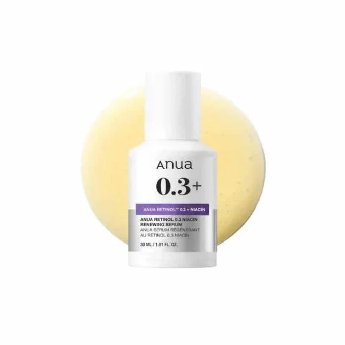 Anua Nano Retinol 0.3% + Niacin Renewing Serum 30ml