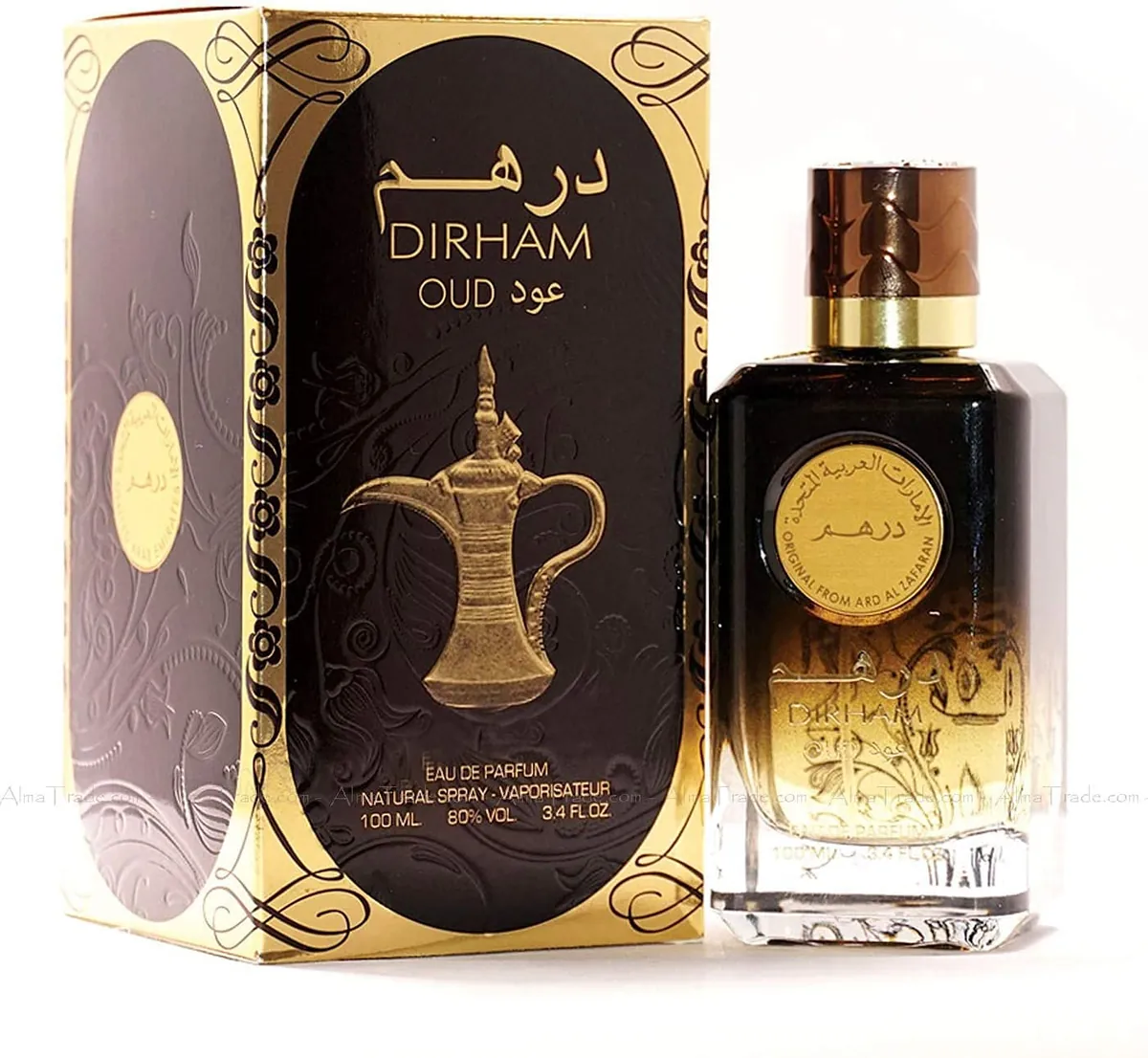 Ard Al Zaafaran Dirham Oud Eau de Parfum 100ml Spray