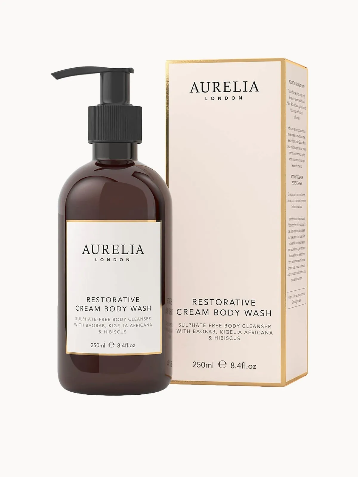Aurelia London Restorative Cream Body Cleanser 250ml
