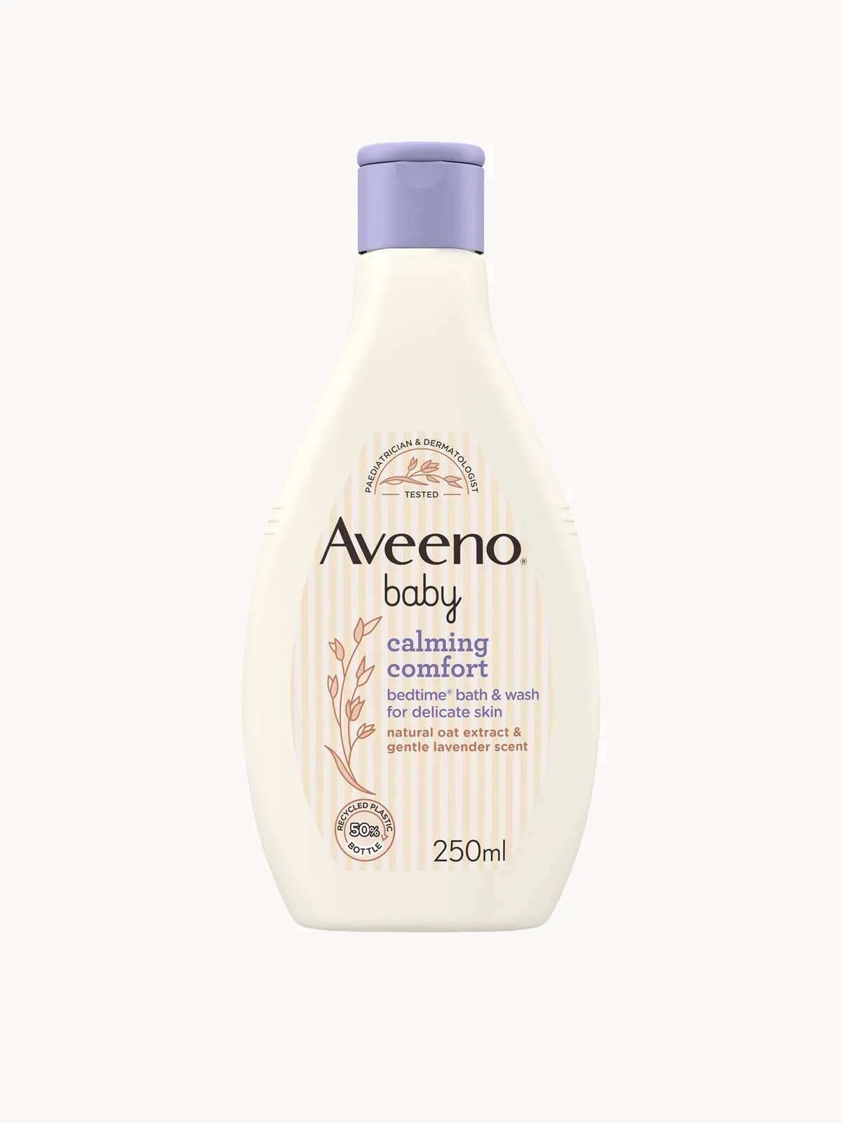 Aveeno Baby Calming Comfort Bedtime Bath and Wash 250ml