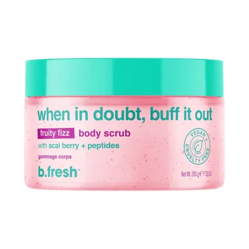 b.fresh When In Doubt, Buff It Out Fruity Fizz Body Scrub 200ml