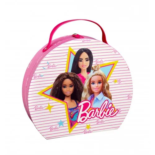 Barbie Round Makeup Case 1 pc.