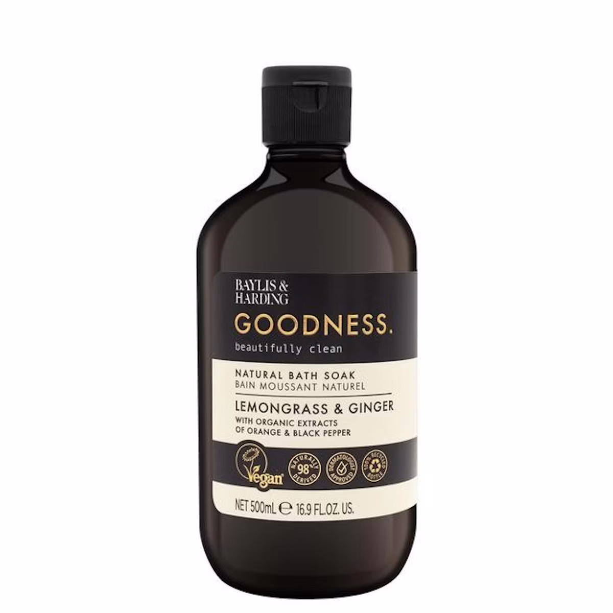 Baylis & Harding Goodness Lemongrass & Ginger Bath Soak 500 ml