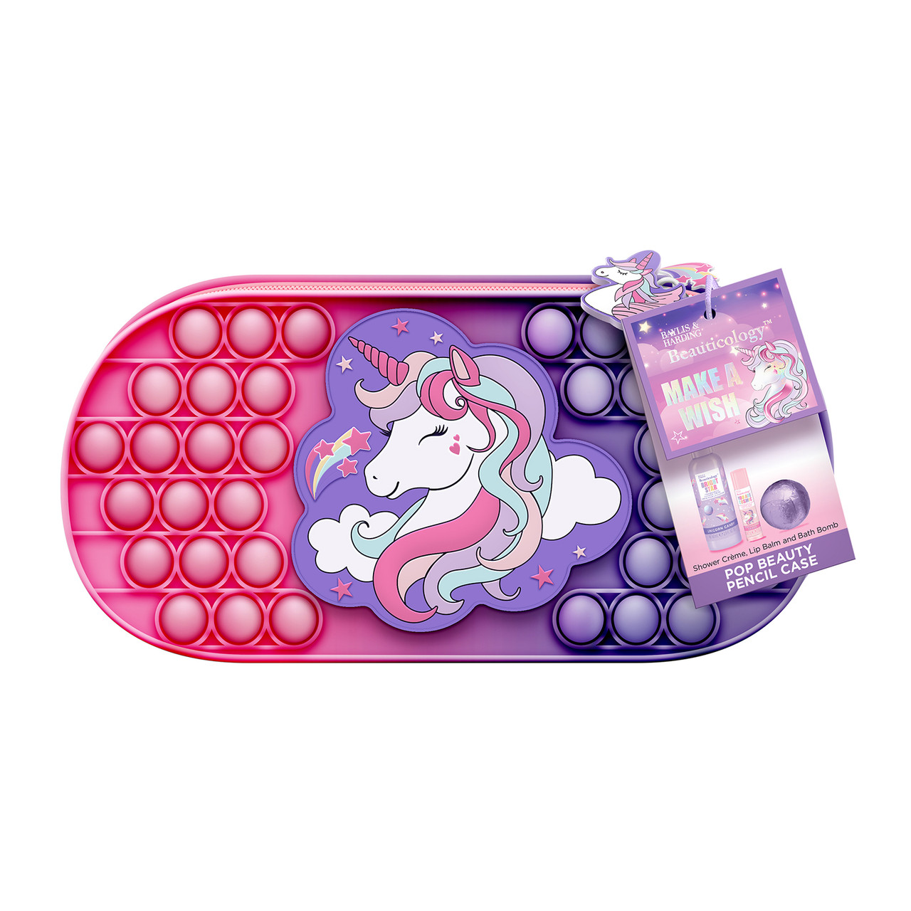 Baylis & Harding Beauticology Cosmic Unicorn Pop Beauty Pencil Case Gift Set