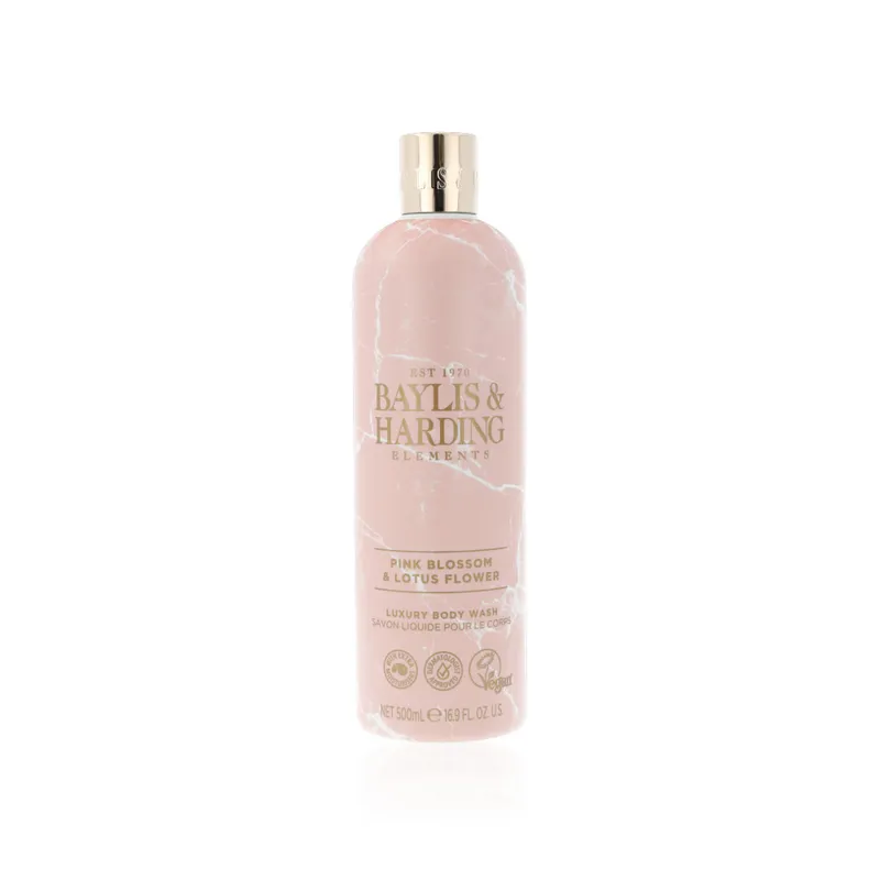 Baylis & Harding Elements Pink Blossom & Lotus Flower Body Wash 500ml