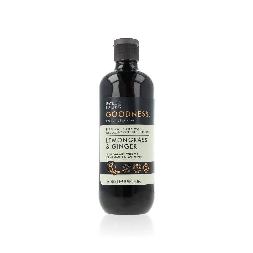 Baylis & Harding Goodness Lemongrass & Ginger Natural Body Wash 500ml