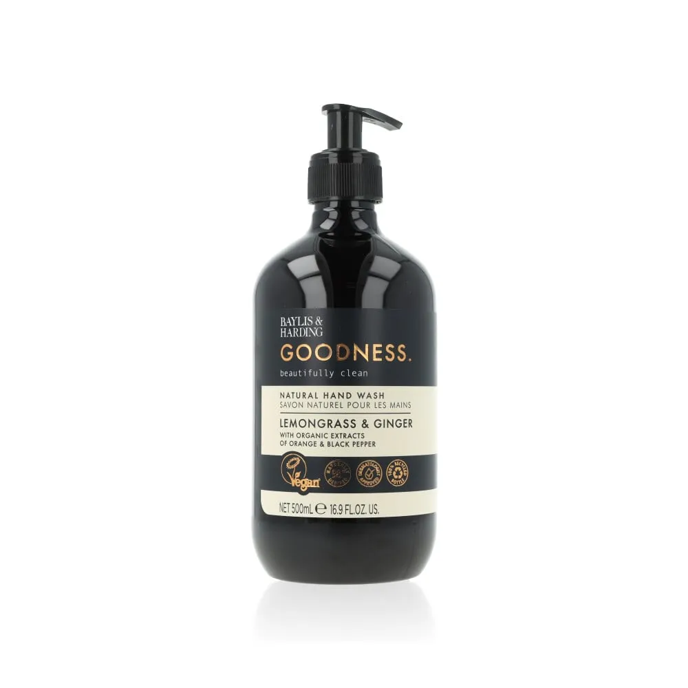 Baylis & Harding Goodness Lemongrass & Ginger Natural Hand Wash 500ml