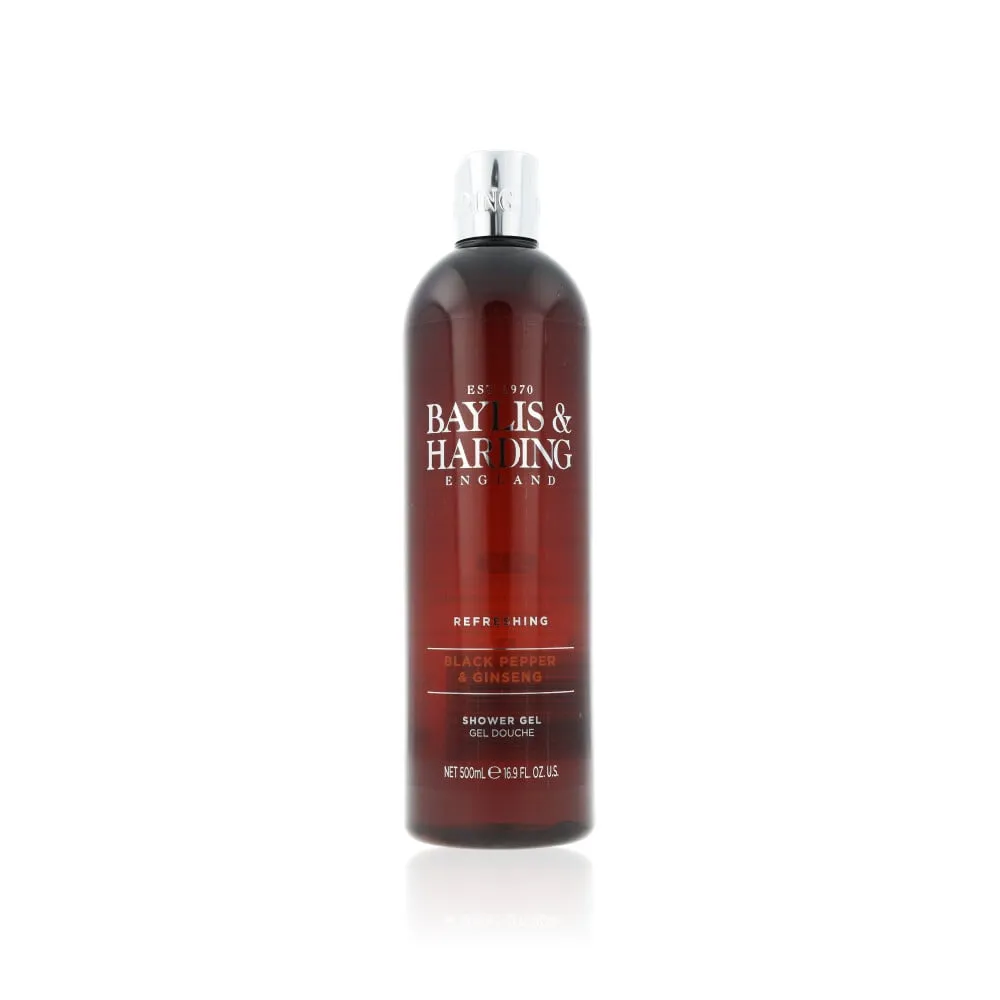 Baylis & Harding Men`s Black Pepper & Ginseng Shower Gel 500ml