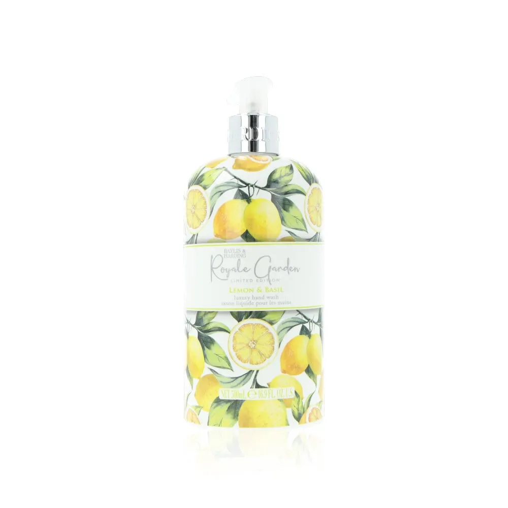 Baylis & Harding Royale Garden Lemon & Basil Hand Wash 500ml