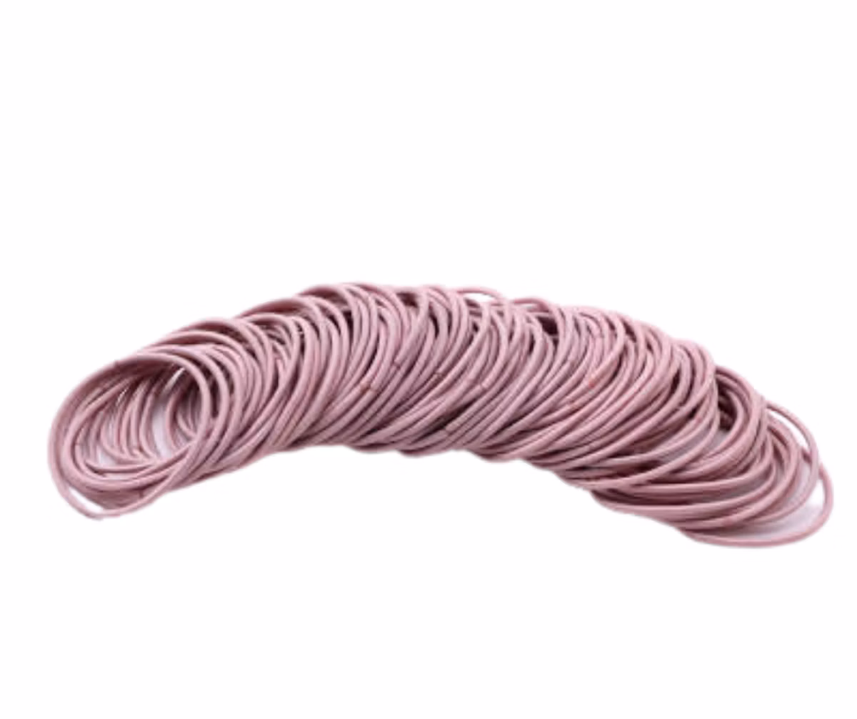 Beauty Flow Beauty Flow Basic Hair Elastics Soft Rose 13 g