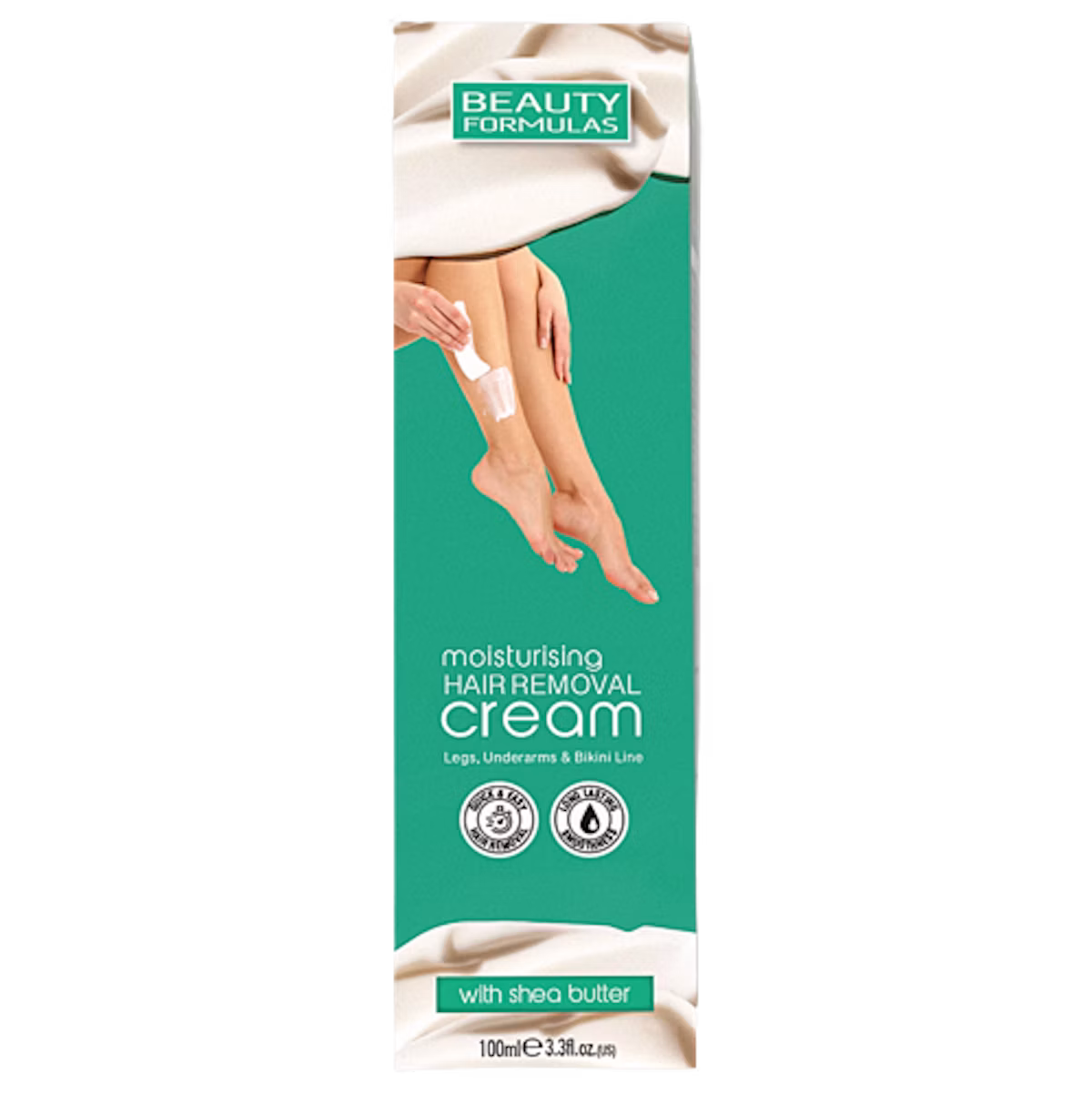 Beauty Formulas Hair Remover Cream Shea Butter 100 ml