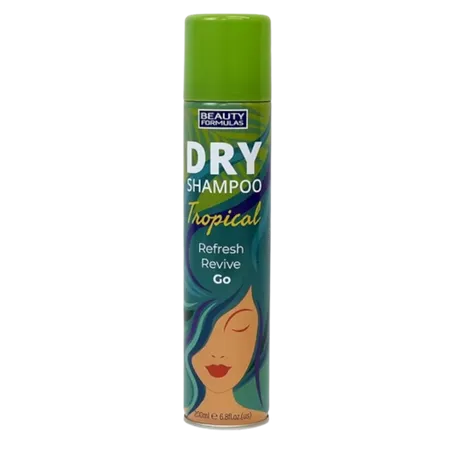Beauty Formulas Tropical Refresh Revive Go Dry Shampoo - 200 ml