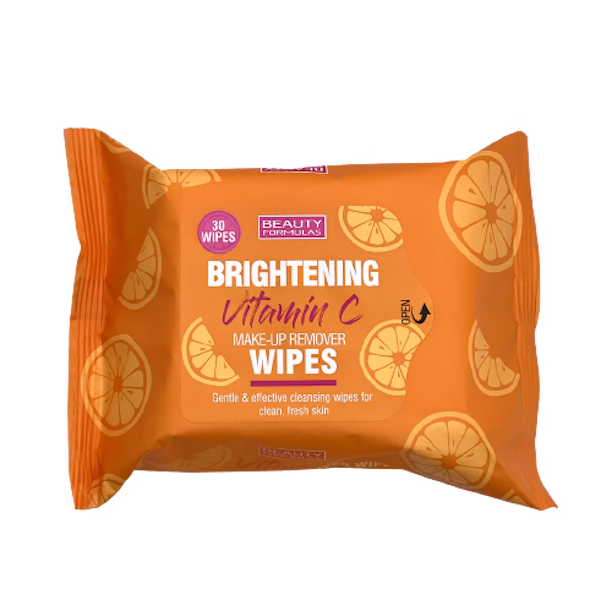 Beauty Formulas Vitamin C Facial Wipes 30 pcs