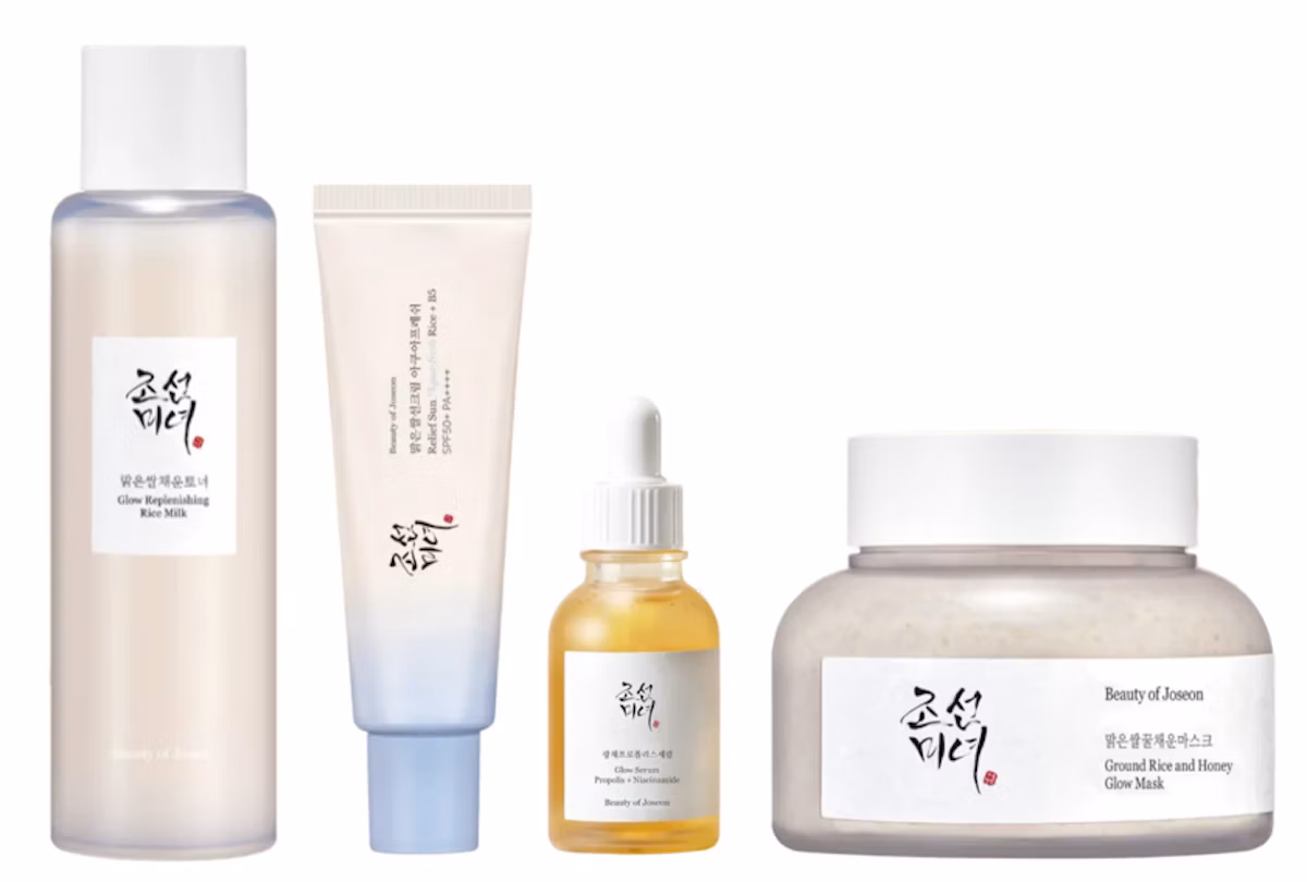 Beauty of Joseon Rice Glass Skin Bundle 50 ml + 150 ml + 150 ml + 30 ml