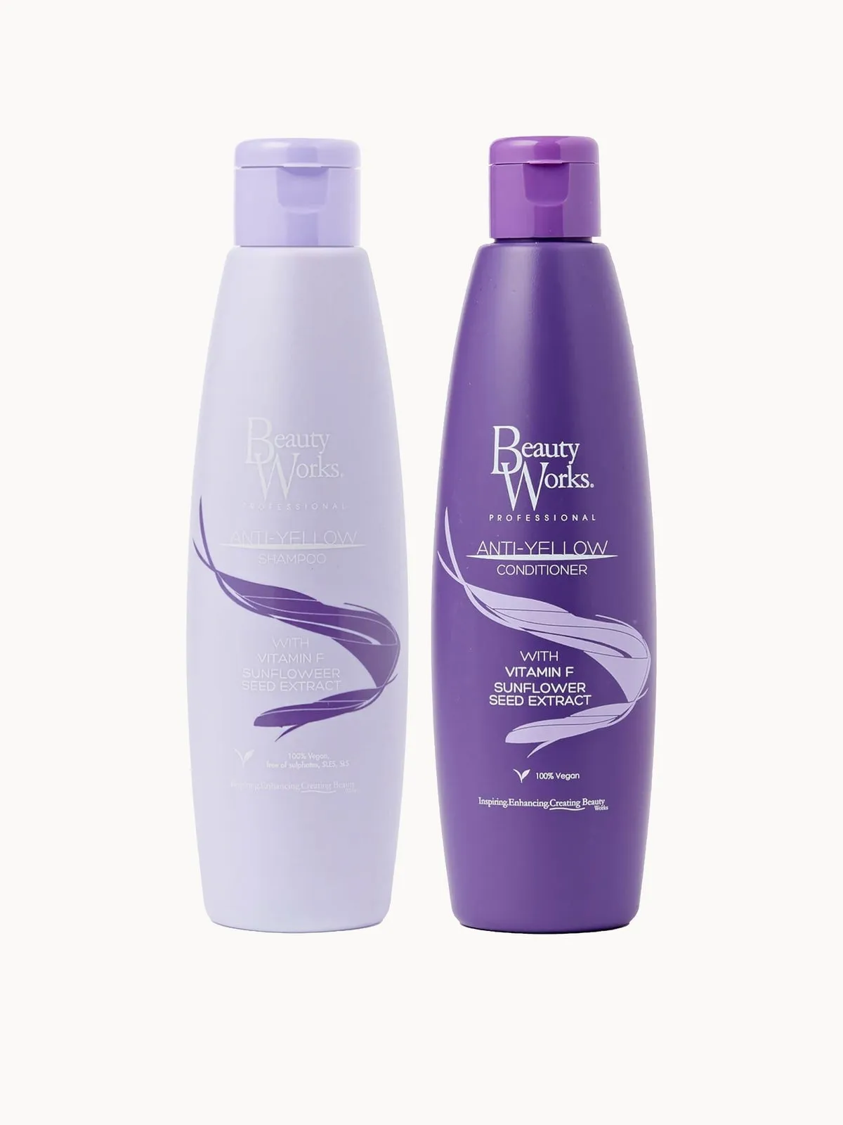 Beauty Works Anti Yellow Shampoo and Conditioner Bundle