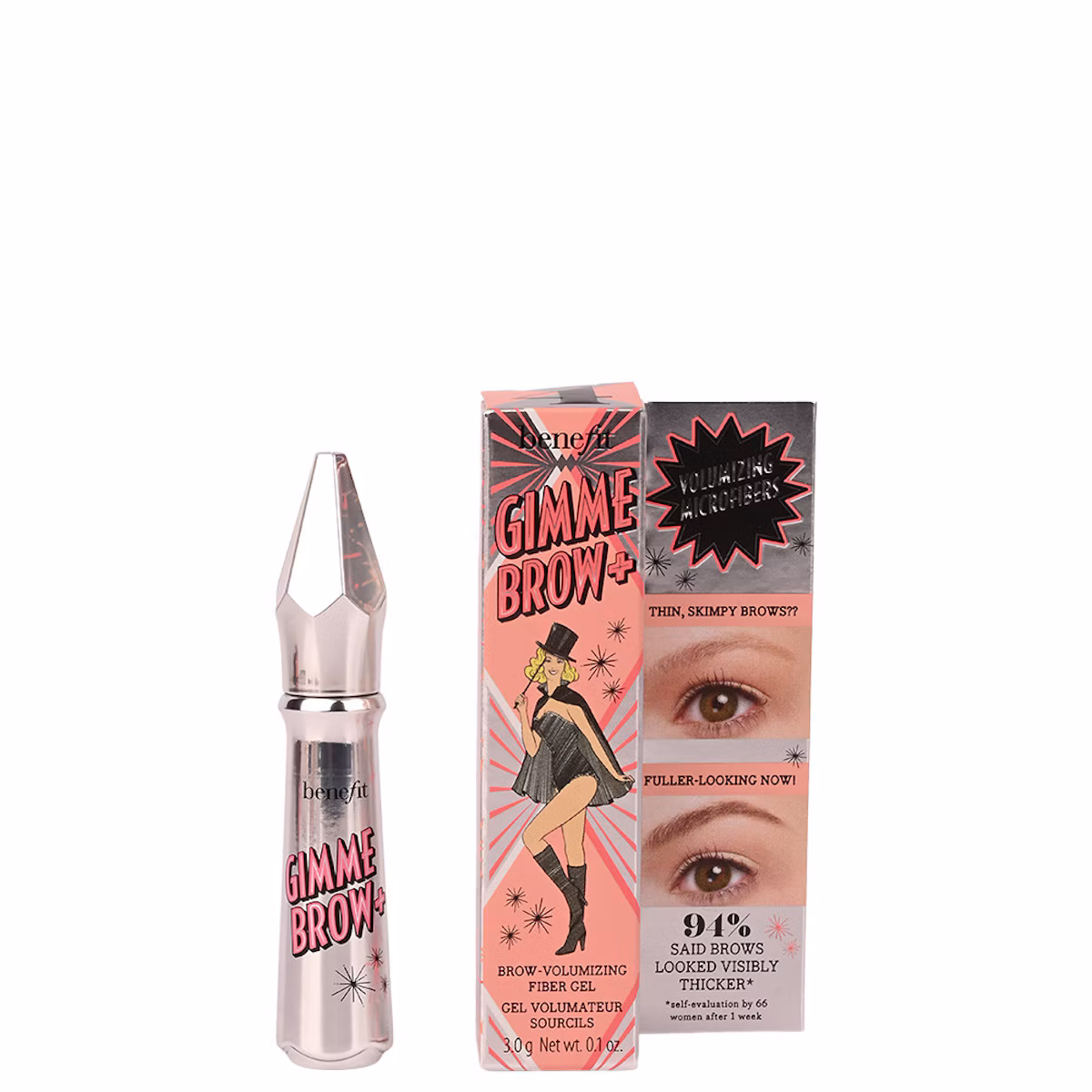 Benefit Gimme Brow Volumizing Fiber Gel 4 Medium 3 g