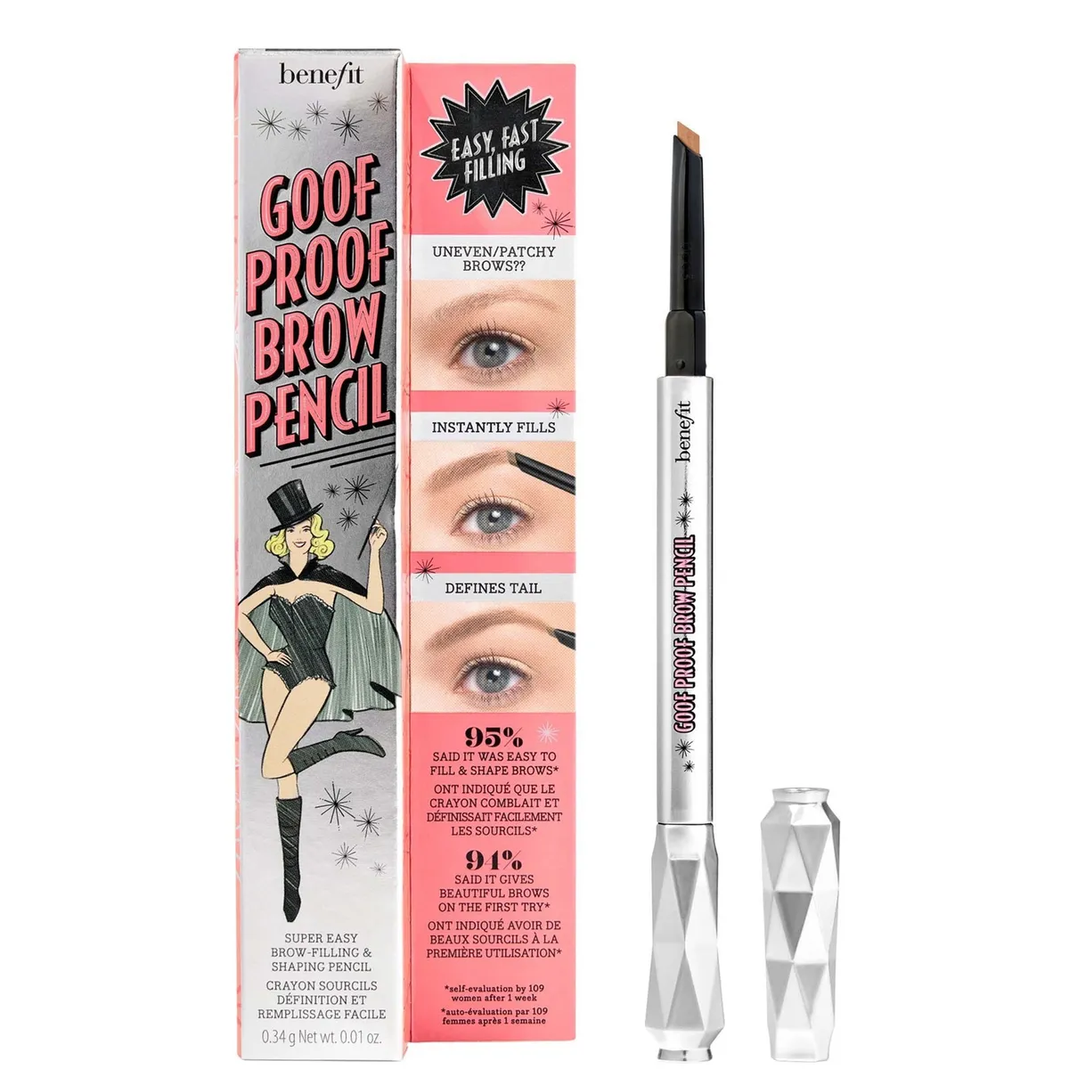 benefit Goof Proof Brow Pencil (Various Shades) - 01 Light