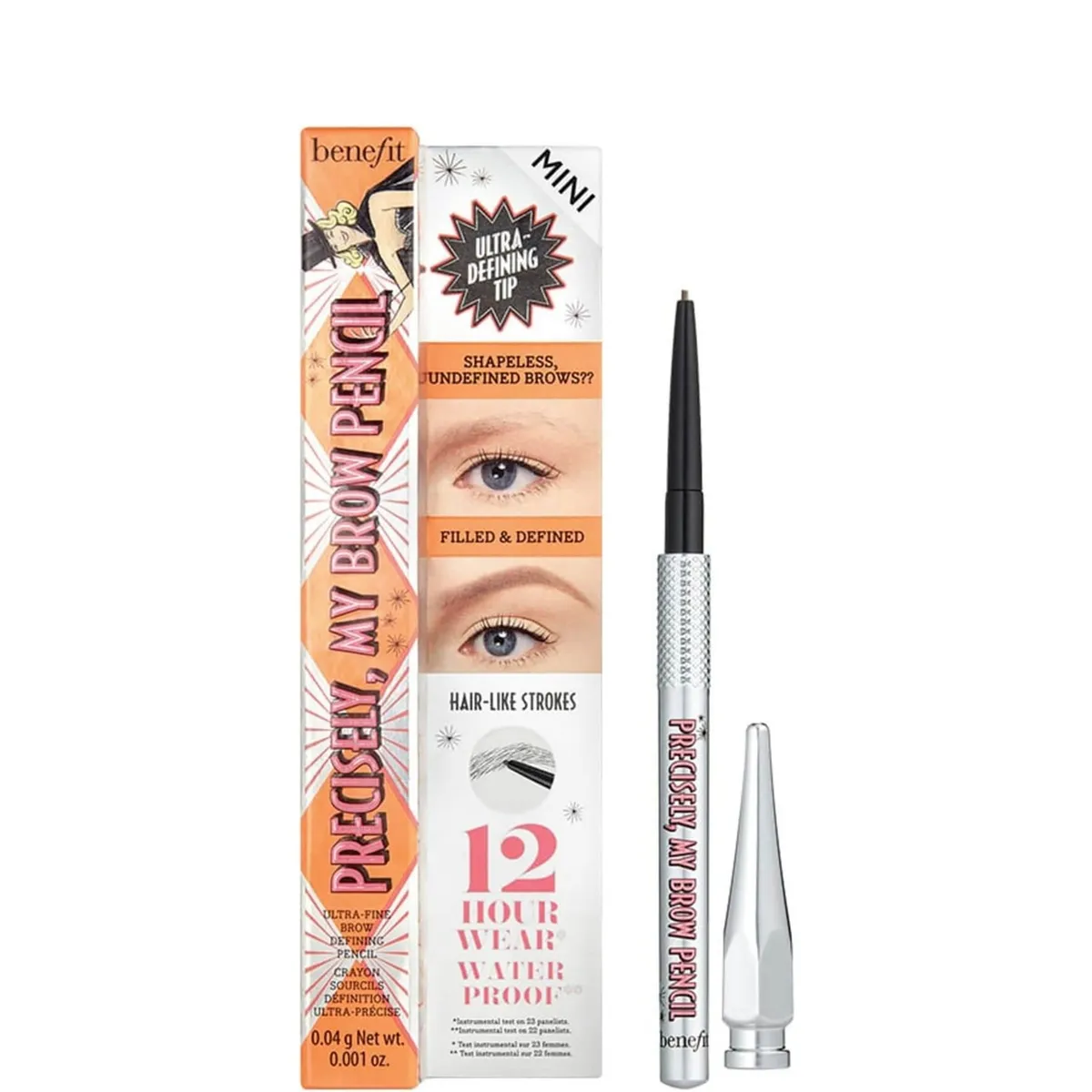 benefit Precisely, My Brow Pencil Mini 0.04g (Various Shades) - 4.5