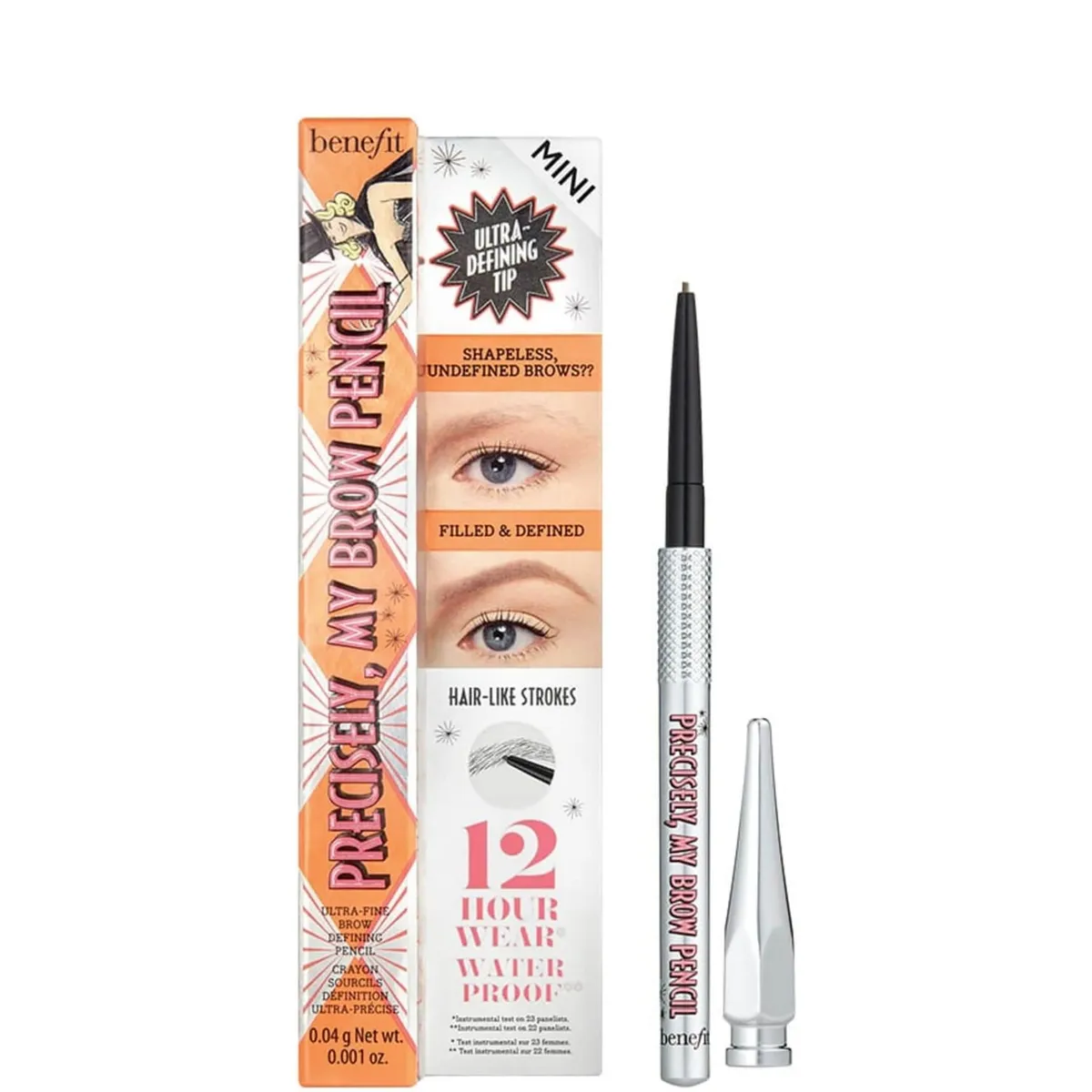 benefit Precisely, My Brow Pencil Mini 0.04g (Various Shades) - Cool Grey