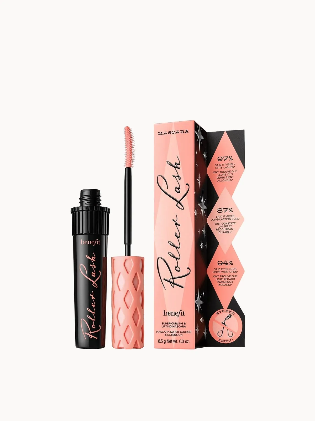 benefit Roller Lash Lifting and Curling Mascara - Black 8.5g
