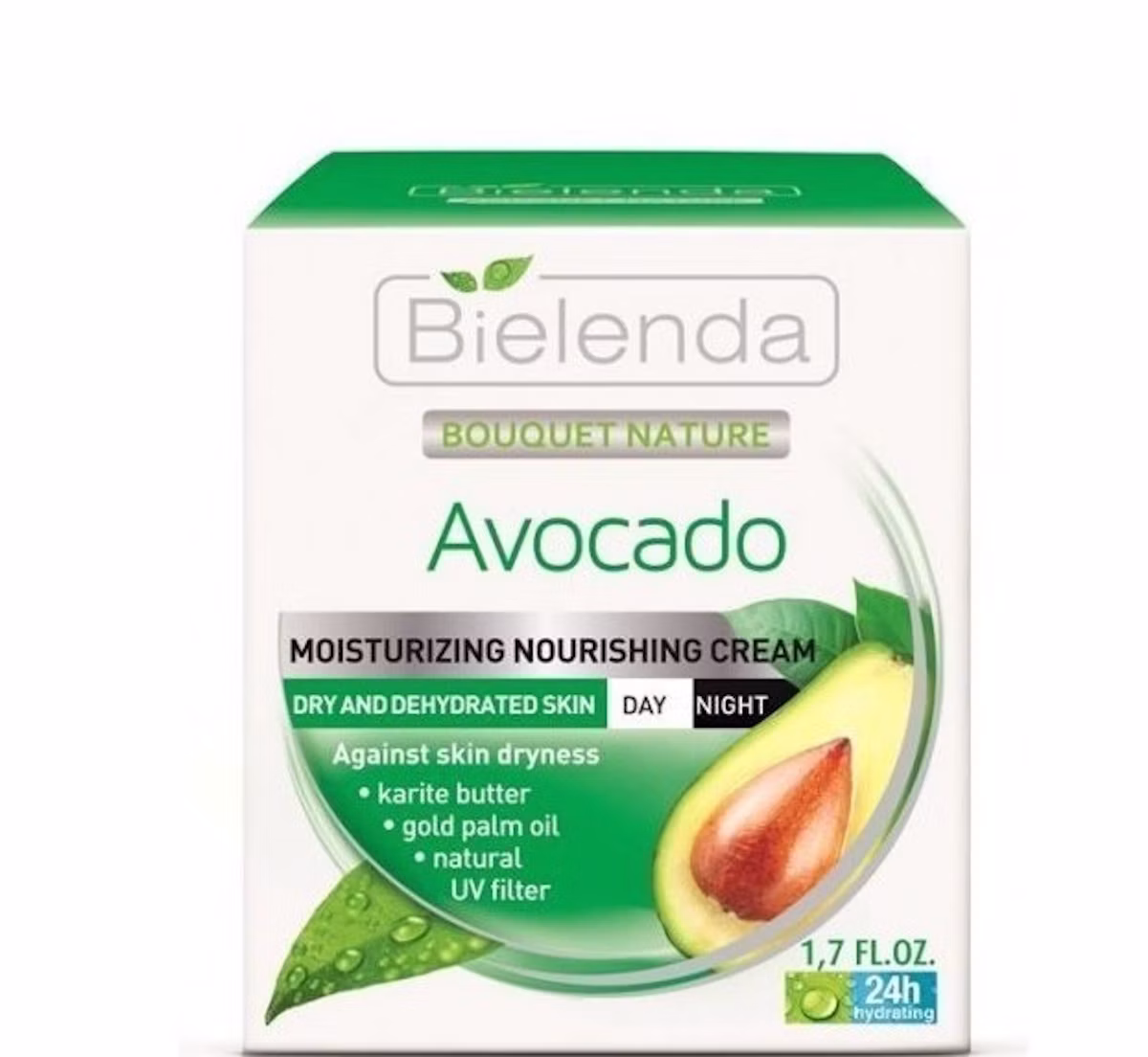 Bielenda Bouquet Nature Avocado Moisturizing Face Cream 50 ml
