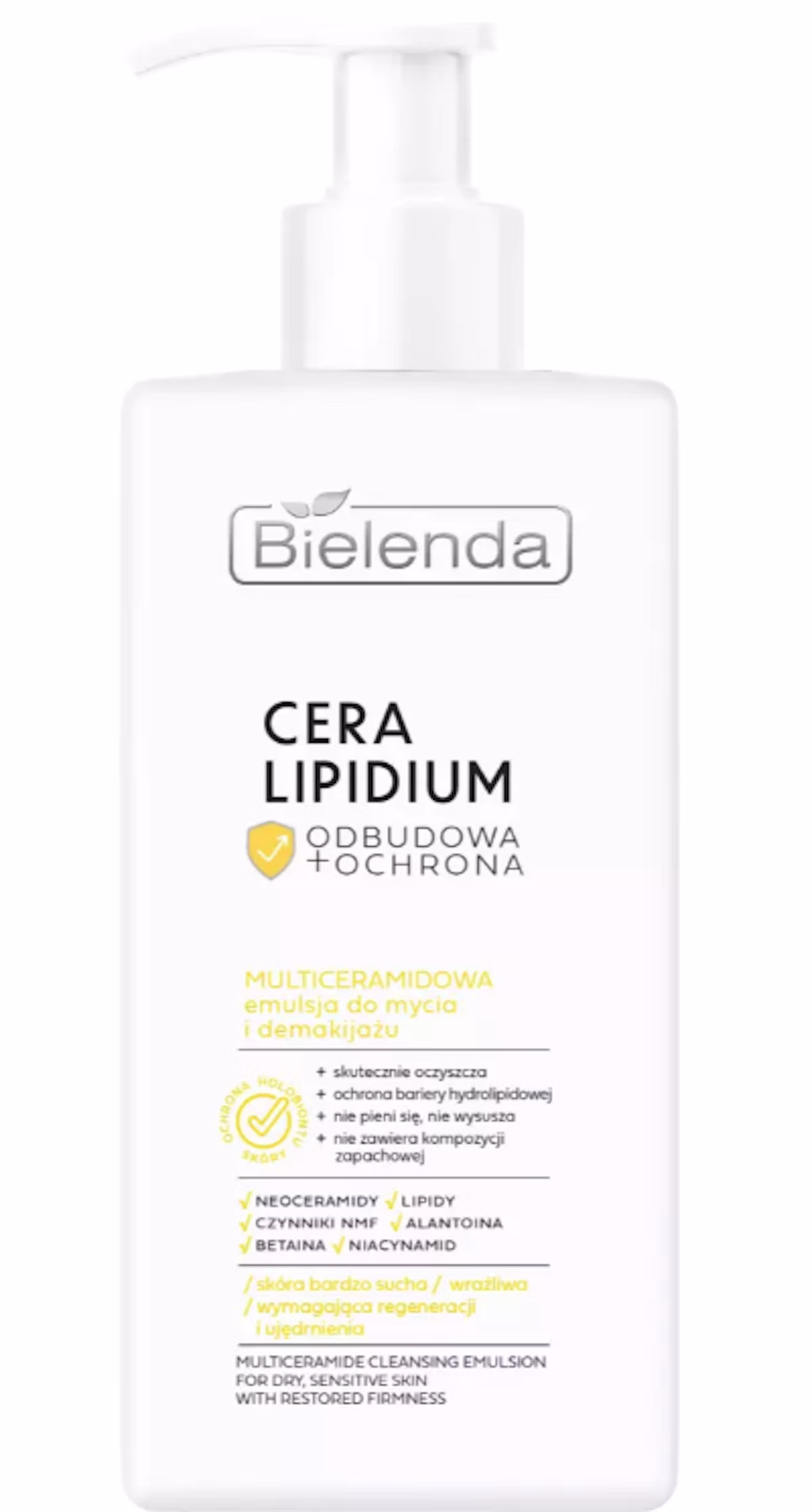 Bielenda Cera Lipidium Multiceramide Makeup Removal Cleansing Emulsion 300 ml