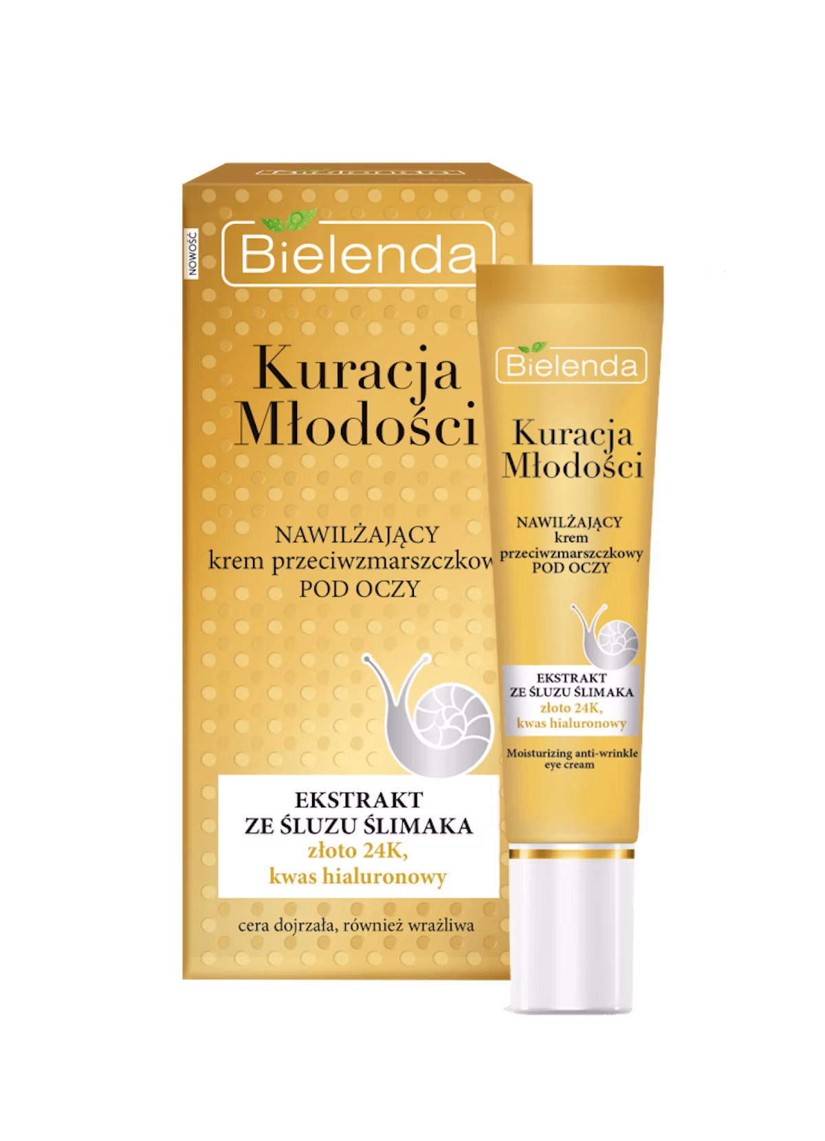 Bielenda Youth Therapy Moisturizing Anti-Wrinkle Eye Cream 15 ml
