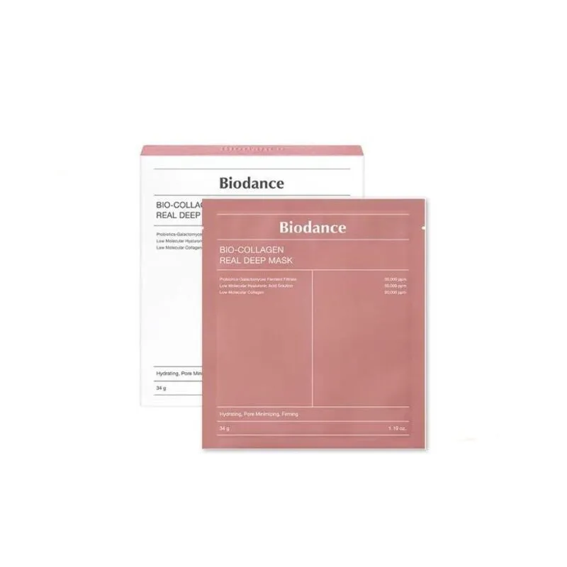 Biodance - Bio Collagen Real Deep Mask (34g x 4pc)