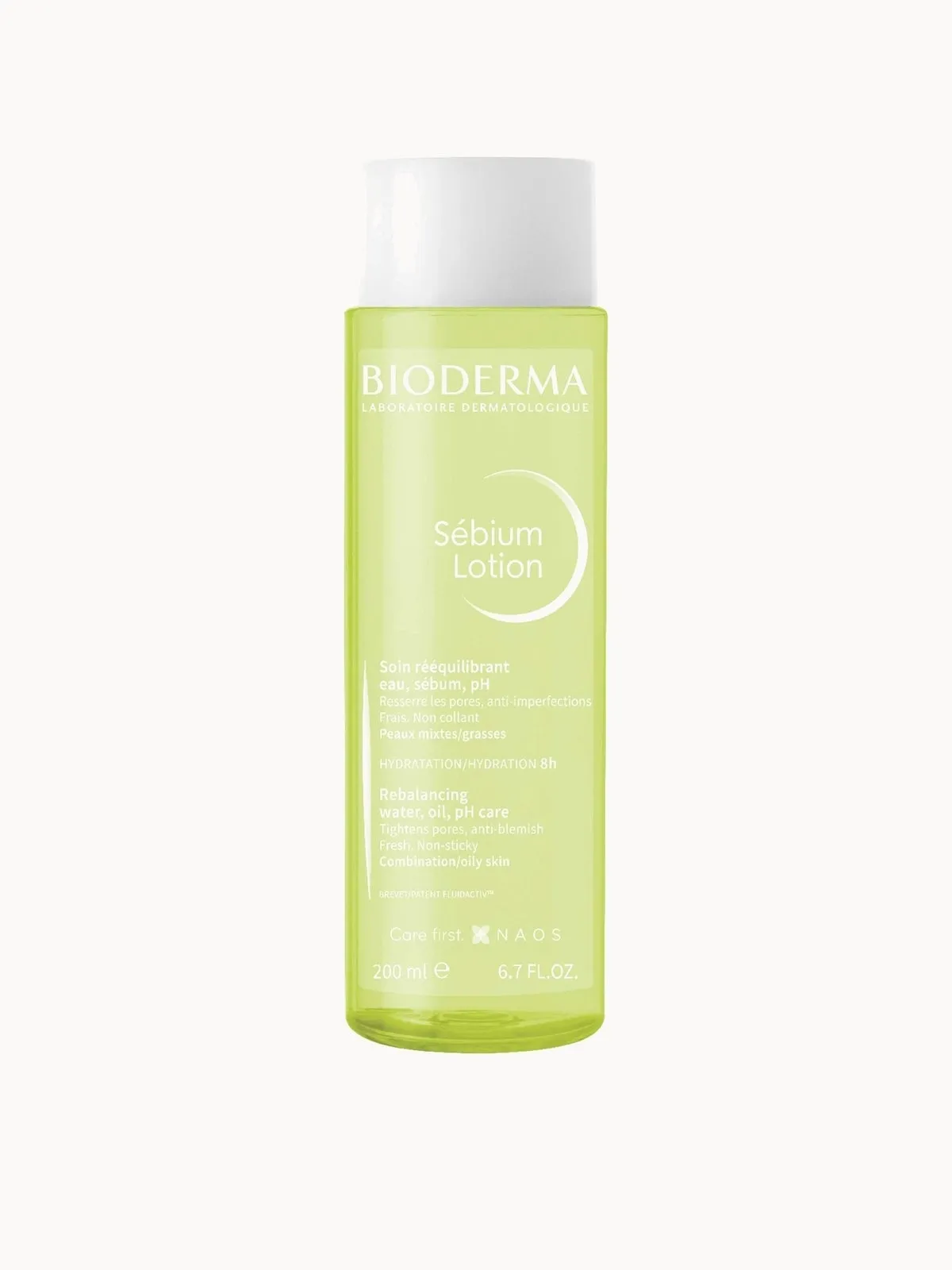 Bioderma Sebium Rebalancing Lotion Toner for oily, acne-prone skin for 8h hydration 200ml
