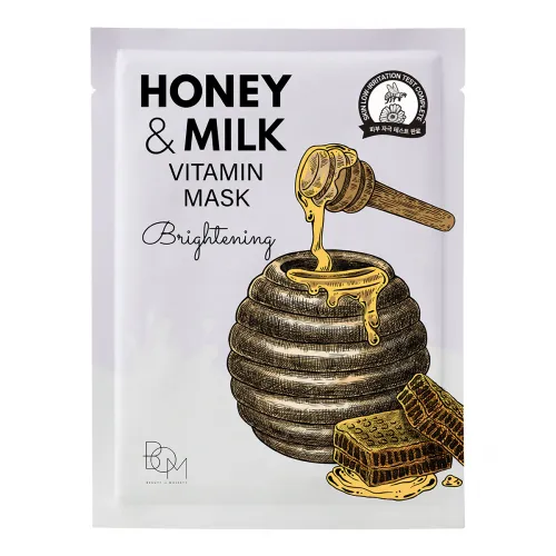 BOM Honey & Milk Vitamin Mask 1 pc.