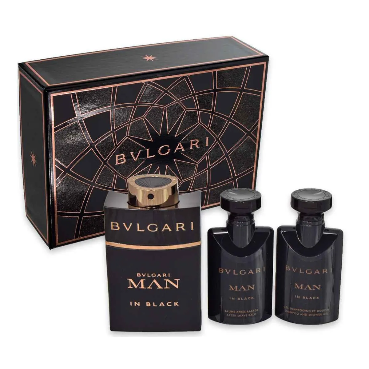 Bvlgari Man in Black Eau de Parfum 60ml Spray Gift Set