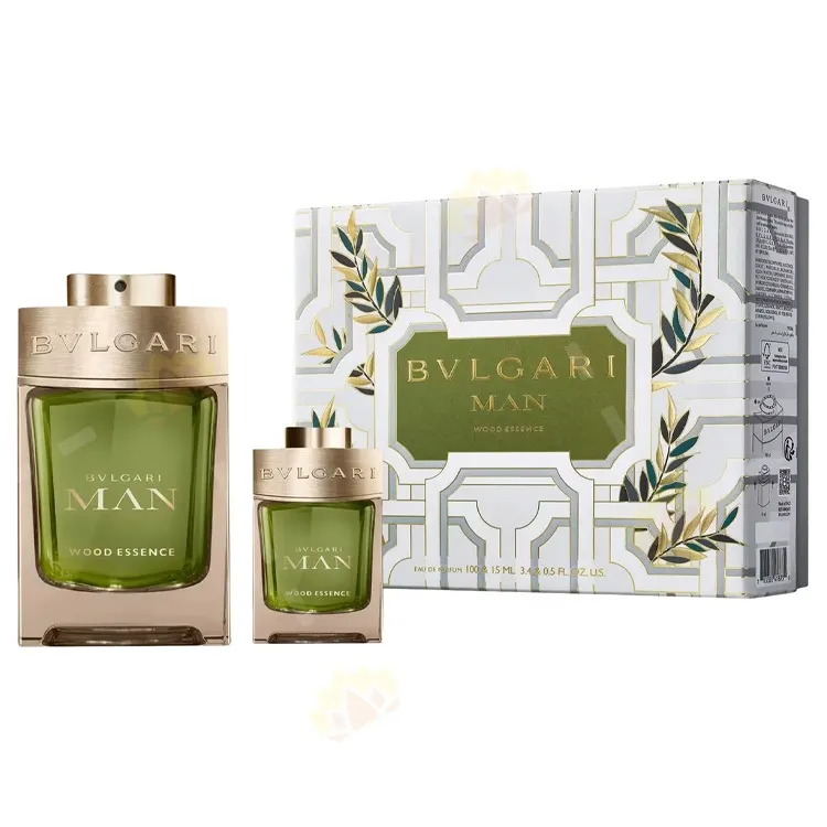 Bvlgari Man Wood Essence Eau de Parfum 100ml + 15ml Spray Set