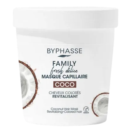 Byphasse Family Fresh Delice Coconut Hair Mask – 250ml