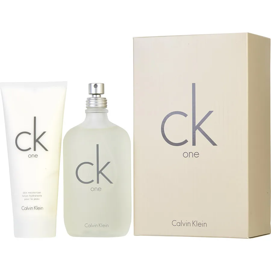 Calvin Klein CK One Eau de Toilette 200ml Spray + 200ml Cream