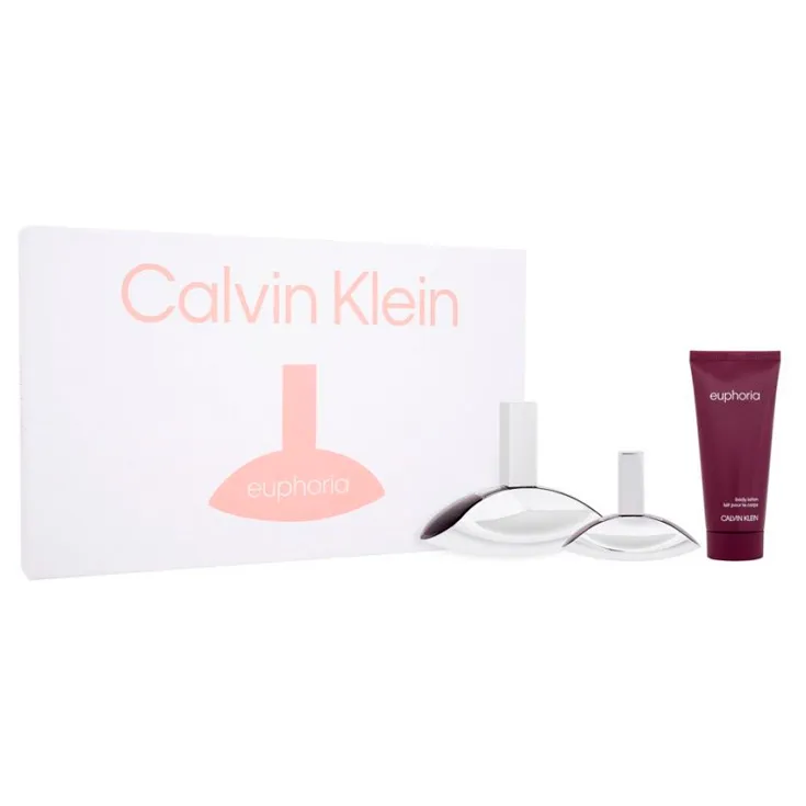 Calvin Klein Euphoria Eau de Parfum 100ml Spray 3 Piece Set