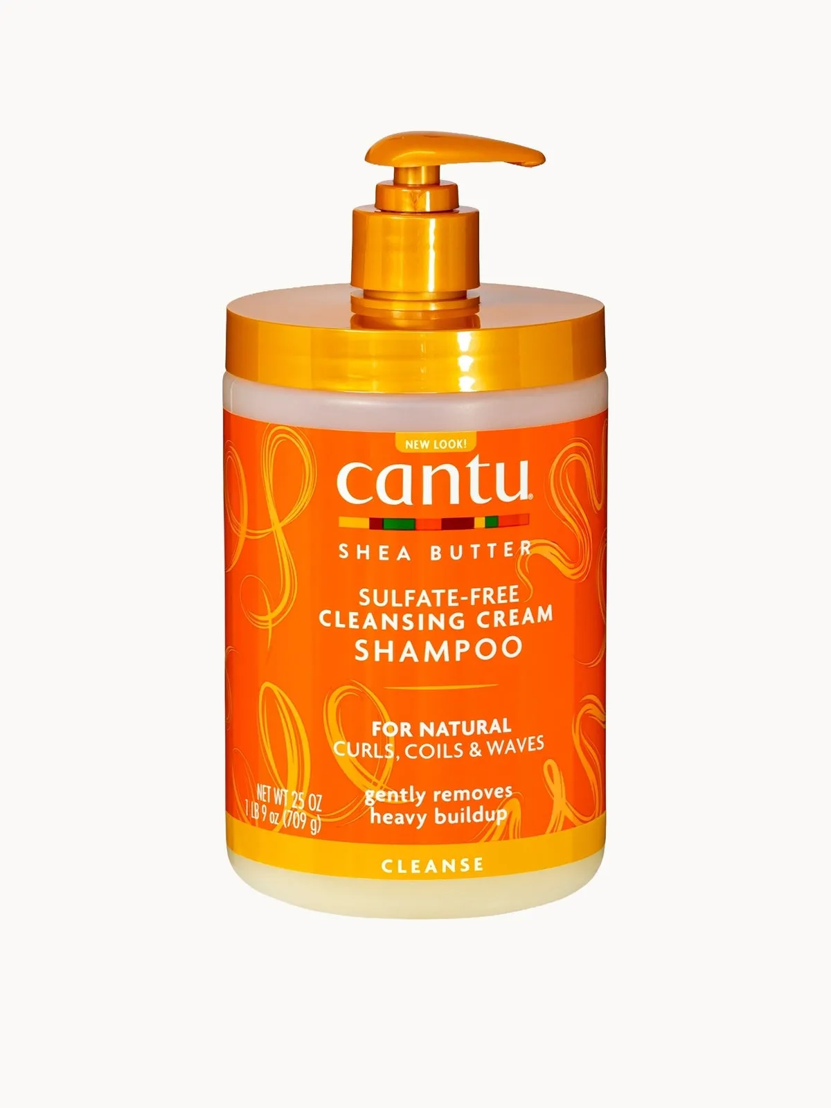 Cantu Shea Butter for Natural Hair Cleansing Cream Shampoo – Salon Size 25 oz