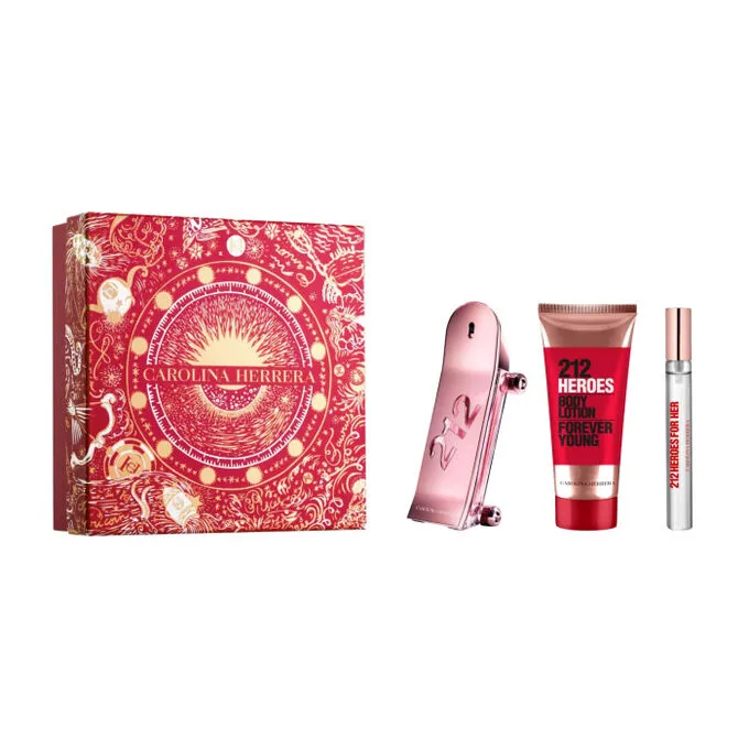 Carolina Herrera 212 Heroes Eau de Parfum 80ml Spray Set