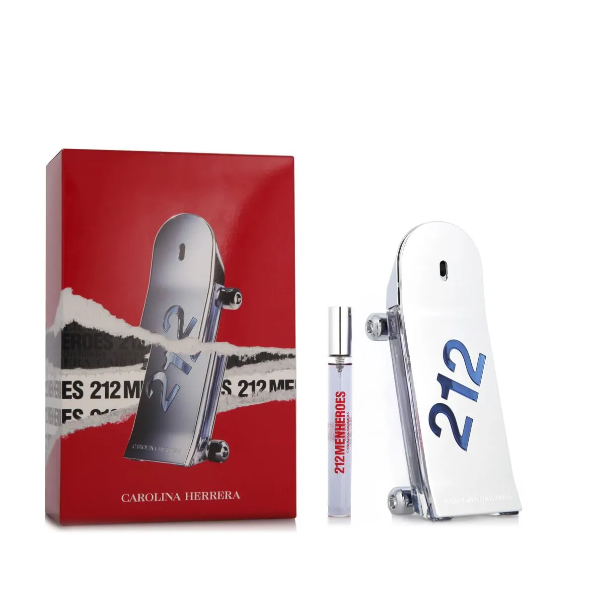 Carolina Herrera 212 Heroes Gift Set 90ml EDT + 10ml EDT