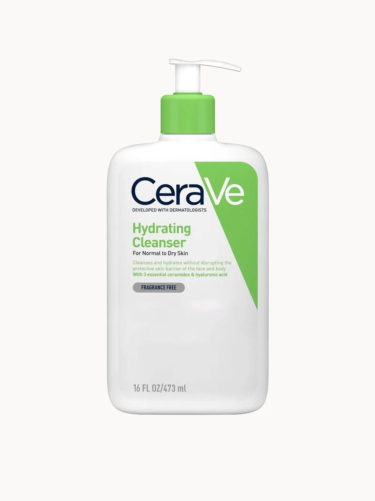 CeraVe Hydrating Cleanser with Hyaluronic Acid for Normal to Dry Skin 473ml