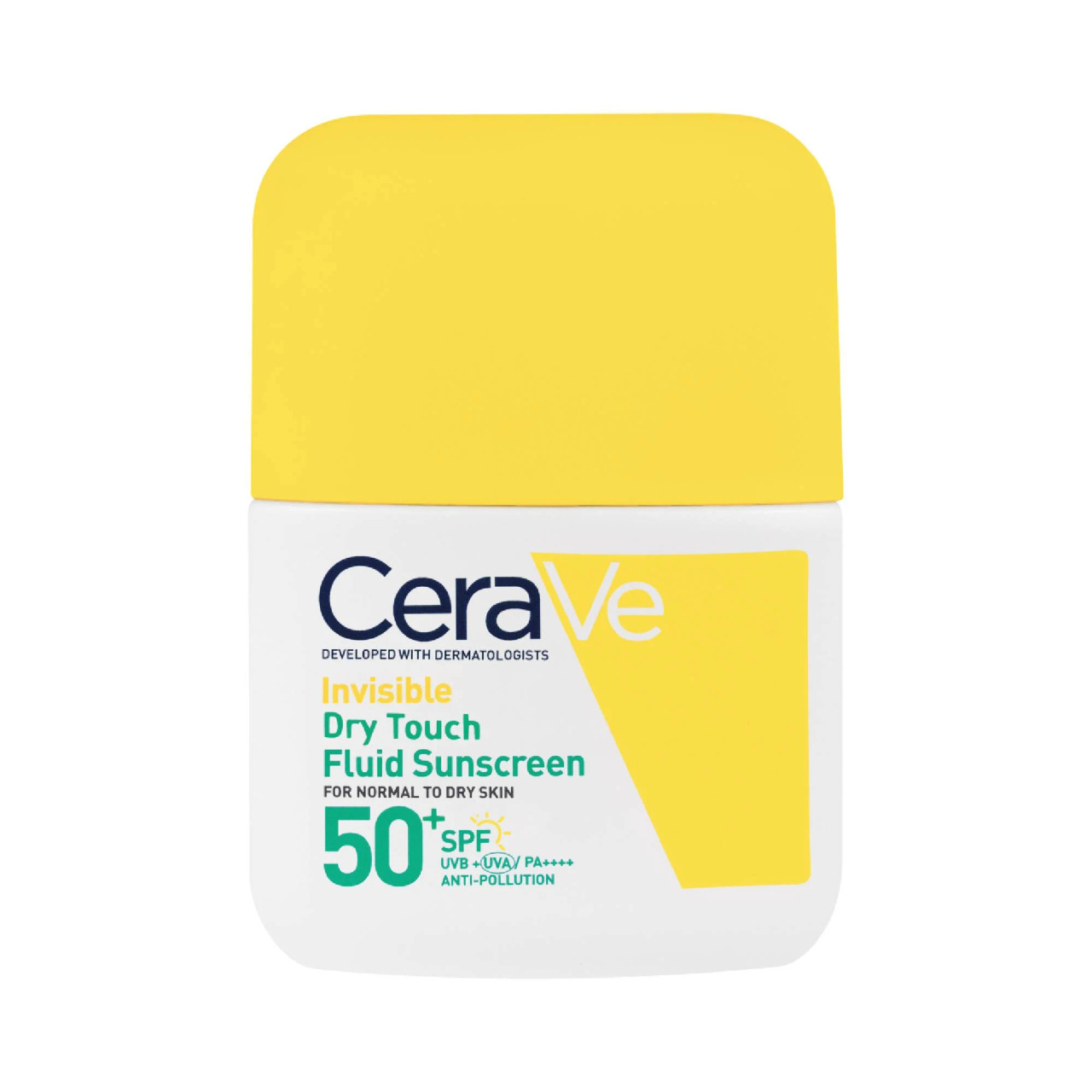 CeraVe Invisible Dry Touch Fluid Sunscreen SPF50+