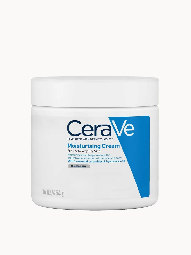 CeraVe Moisturising Cream Pot with Ceramides for Dry to Very Dry Skin 454g