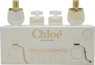 Chloé Miniature Gift Set 5ml Nomade EDP + 5ml Nomade Nuit D'égypte EDP + 5ml Chloé EDP + 5ml Lumnieuse EDP
